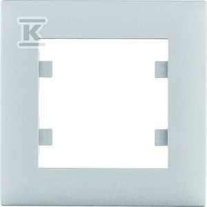 LUMINA Intense Ramka 1-krotna, srebrny    WL5512 w