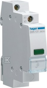 Lampka sygnalizacyjna LED zielona 12-48VAC/DC    SVN131 w