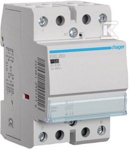 Stycznik 230VAC 2NO 63A AC-7a/b    ESC263 w