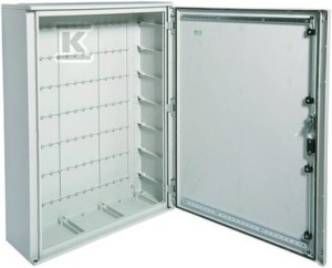 Obudowa poliester 1150x850x300 mm, IP65, PANEL-struct., naścienna, drzwi pełne o