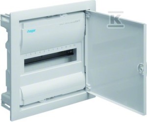 Rozdzielnica podtynkowa 1R/12M II kl IP30, QC, VDE
