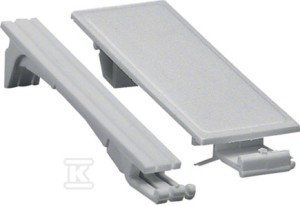 Klips maskujący 10x18 mm+2x9 mm RAL9010    S30N