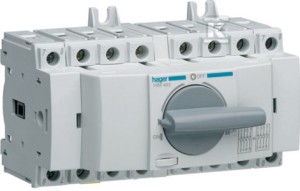 Przełącznik zasilania modułowy 4x20A    HIM402