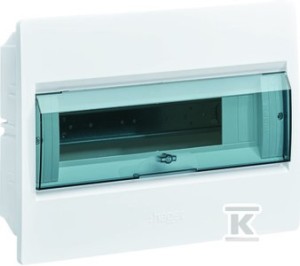 Rozdzielnica COSMOS 1x12M p/t, IP40, drzwi transparentne