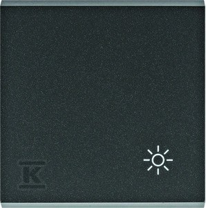 LUMINA Klawisz z symbolem Światło, czarny    WL6023