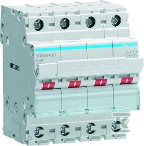 Rozłącznik izolacyjny modułowy 4P 63A 400VAC QuickBar