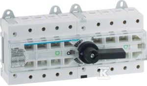 Przełącznik modułowy I-O-II 4P 80A    HI404R w
