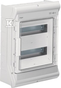 Rozdzielnica n/t IP65 odporna na UV przetłoczenia 2R/24M (2x12) o