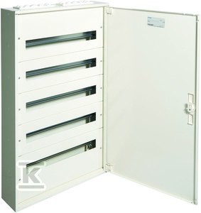 Rozdzielnica natynkowa z zaciskami PE/N 5R/120M (5x24) I kl. IP30