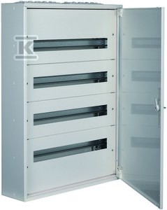 Rozdzielnica natynkowa z zaciskami PE/N 4R/96M (4x24) I kl. IP30