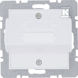 LUMINA Płytka gniazda światłowodowego, biały    WL2410 w