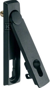 Zamek uchwyt uchylny do półbębenka 40 mm