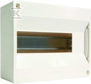 Rozdzielnica IC2 1x10M natynkowa, IP30, bez drzwi