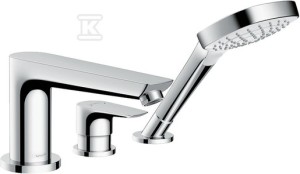 Bateria wannowa Hansgrohe Talis E 3-otworowa na brzeg wanny, element