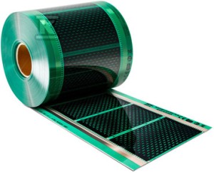 Folia grzewcza HD-G 140 W/m² - szerokość 25 cm -