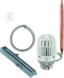 Głowica termostatyczna K z oprawą o dużym współczynniku przewodzenia i