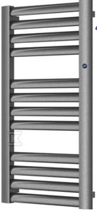 Grzejnik drabinkowy MAKAO 577X1205, podłączenie dolne, rozstaw=500mm, kolor: silver (c17)