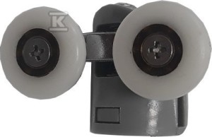 Rolka górna podwójna do kabin Vitoria   &nbsp;SU-AK-507-T