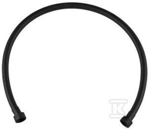 Wąż przyłączeniowy 80 cm, czarny   &nbsp;AW-44-080-Q w