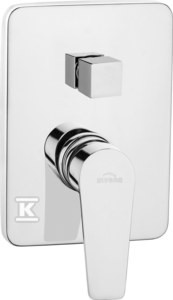 Bateria natryskowa podtynkowa 2-funkcyjna Dokos Chrom   &nbsp;BP-19-CK2-A