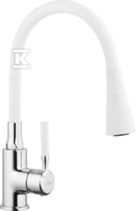 Bateria zlewozmywakowa Pogo biała   &nbsp;BZ-80-L02-L