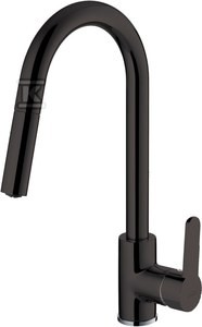 Bateria zlewozmywakowa Elia czarny   &nbsp;BZ-89-W04-C