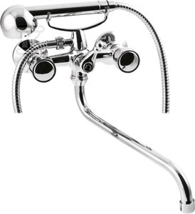 Bateria wannowa z zestawem natryskowym Modena   &nbsp;BW-14-F0S-L