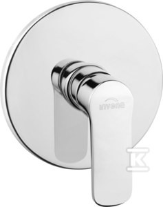 Bateria natryskowa podtynkowa 1-funkcyjna Siros chrom   &nbsp;BP-90-CO1-A