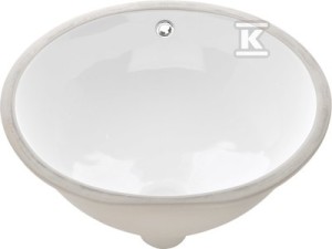 Umywalka podblatowa MYKONOS biały   &nbsp;CE-50-001-W