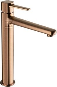 Bateria umywalkowa GLAMOUR wysoka miedź   &nbsp;BU-02-W14-V w