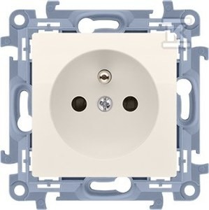 Gniazdo wtyczkowe z uziemieniem pojedyncze (moduł) 16 A, 250 V~,