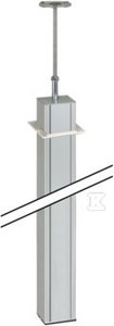 Kolumna 1-stronna, wys.3m, 70x60mm, aluminium Connect    ALK1100/8