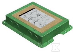 Kaseta do wylewki z tworzywa do puszki KF200/1 Connect o