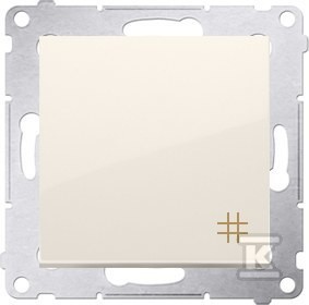 Łącznik krzyżowy 10 AX, krem Simon54    DW7.01/41