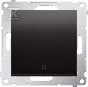 Łącznik 2-biegunowy 16 AX, antracyt Simon54    DW2A.01/48