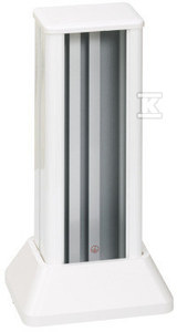 Minikolumna 1-stronna, wys. 316mm, 2-modułowa, 4-krotna K45, biały Connect o