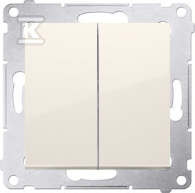Łącznik świecznikowy 16 AX, krem Simon54    DW5A.01/41