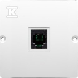 Gniazdo telefoniczne uniwersalne BMTU.01/11 Basic moduł biały