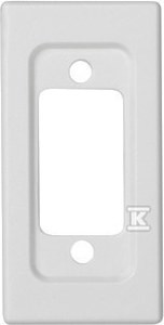 Płytka K45/2 złącza VGA (D-Sub 15) 22,5x45mm, biały