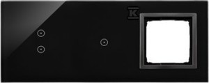 Panel dotykowy S54 Touch, 3 moduły, 2 pola dotykowe pionowe