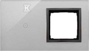 Panel dotykowy S54 Touch, 2 moduły, 1 pole dotykowe +