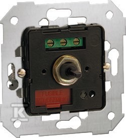 Ściemniacz naciskowo-obrotowy do LED ściemnialnych 230 V (mechanizm) 22068 W,