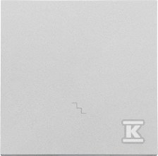 Klawisz pojedynczy z piktogramem schody do: SW6M: Aluminium mat, SIMON55