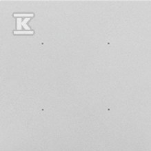 Klawisz pojedynczy bez piktogramu do produktów elektronicznych: Aluminium mat, SIMON55