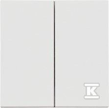 Klawisz podwójny do: SW6/2WM, SW7/2M: Jasnoszary mat, SIMON55
