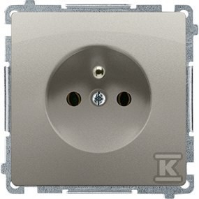 Simon Basic Gniazdo wtyczkowe z uziemieniem (moduł) 16A, 250V~, zaciski