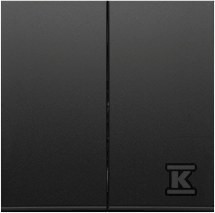 Klawisze do mechanizmów: SW6/2XLM, SW7/2XM, SW6P1M, czarny mat Simon54 o