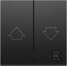 Klawisze do mechanizmu SZP1WM, czarny mat Simon54