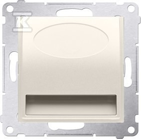 Oprawa oświetleniowa LED, 14 V DC, 0.42 W, białe ciepłe