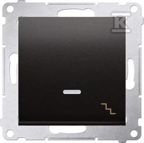 Łącznik schodowy z podświetleniem LED (moduł) 16AX, 250V~, zaciski śrubowe,